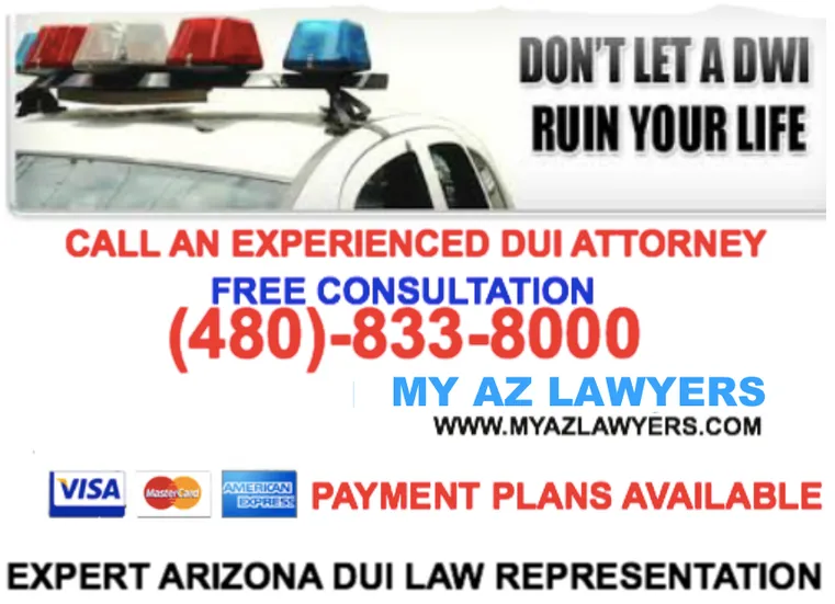 Arizona DUI attorney ad